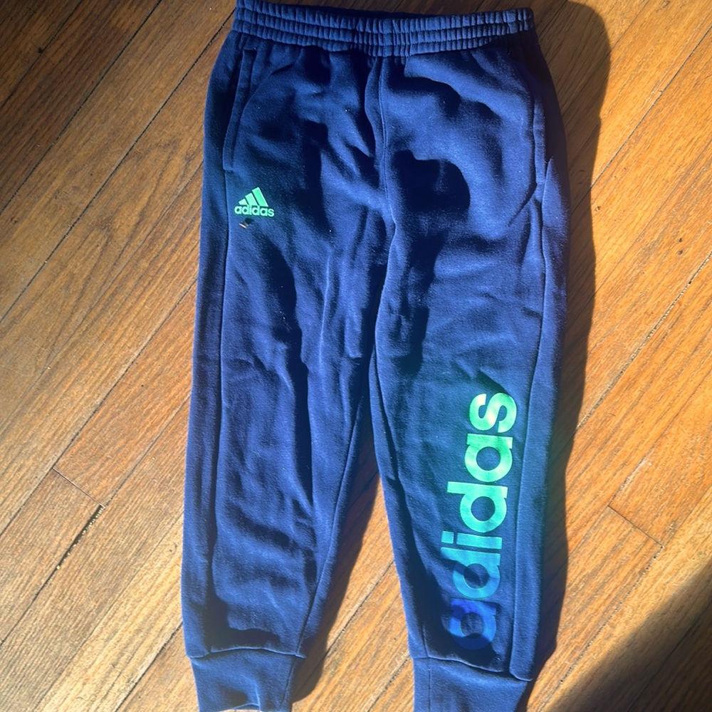 Adidas toddler boys sweat pants.